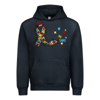 Navy autism awareness Urban Hoodie - MaliasSmallBusiness