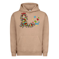 Pigment Burro autism awareness Urban Hoodie - MaliasSmallBusiness