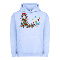 Pigment Grape Ice autism awareness Urban Hoodie - MaliasSmallBusiness