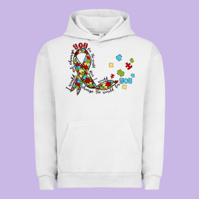 Autism Awareness Urban Hoodie Designed By Maliassmallbusiness