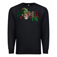 Black Mama elf skull Premium Sweatshirt - FaDigitalArtStudio