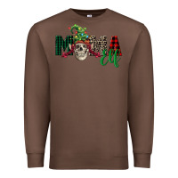 Chestnut Mama elf skull Premium Sweatshirt - FaDigitalArtStudio