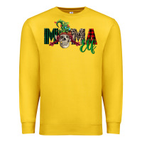 Lemon Mama elf skull Premium Sweatshirt - FaDigitalArtStudio