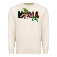 Sandshell Mama elf skull Premium Sweatshirt - FaDigitalArtStudio