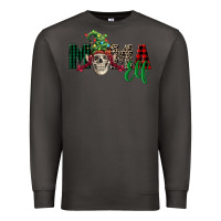 Smoke Mama elf skull Premium Sweatshirt - FaDigitalArtStudio