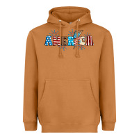 Meerkat Lightning bolt with America Heavyweight Hoodie - Neo Western