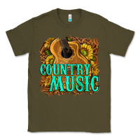 Army Green country music western Classic Tee - texasbilliewilder