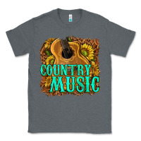 Charcoal Heather country music western Classic Tee - texasbilliewilder