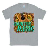 Heather Grey country music western Classic Tee - texasbilliewilder