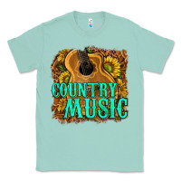 Seafoam country music western Classic Tee - texasbilliewilder