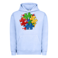 Autism Puzzles Urban Hoodie | Teevron