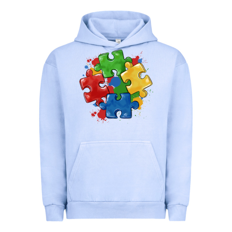 Autism Puzzles Urban Hoodie by MaliasSmallBusiness | Teevron