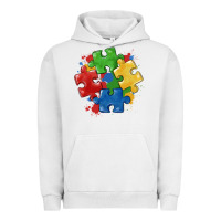 Pigment Lunar Rock autism puzzles Urban Hoodie - MaliasSmallBusiness