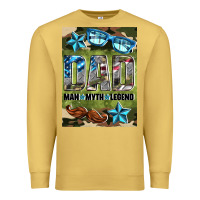 Antique Gold dad man myth legend air freshener Premium Sweatshirt - HRA Design Shop