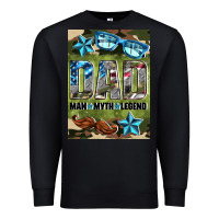 Black dad man myth legend air freshener Premium Sweatshirt - HRA Design Shop