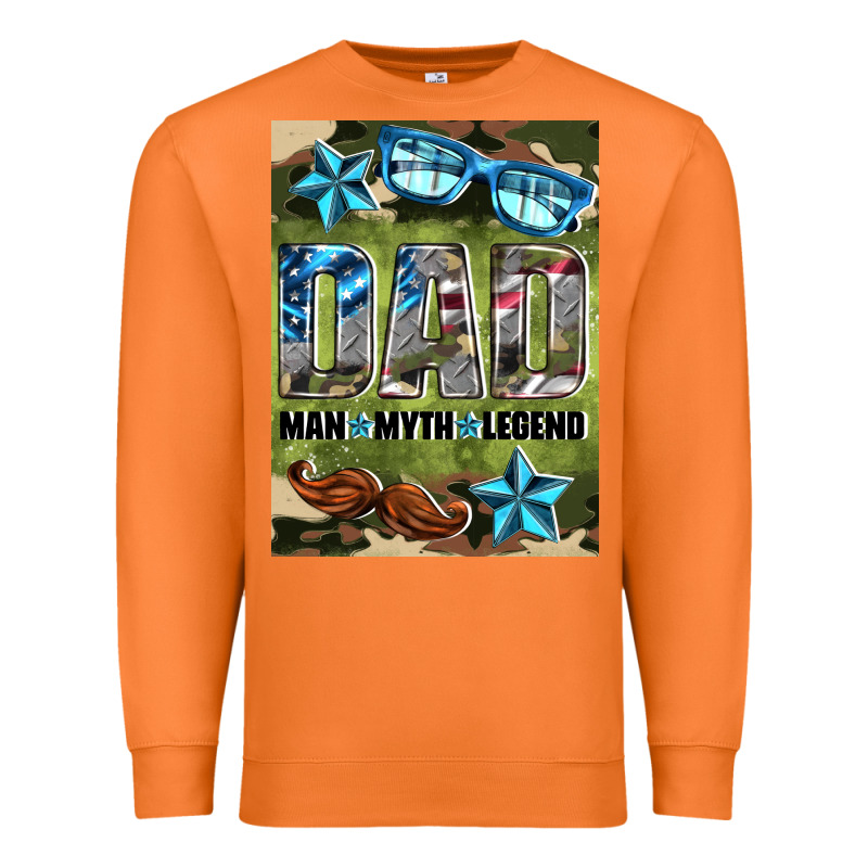 Dad Man Myth Legend Air Freshener Premium Sweatshirt by HRA Design Shop | Teevron