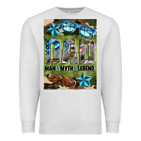 Oatmeal Heather dad man myth legend air freshener Premium Sweatshirt - HRA Design Shop