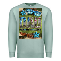 Seafoam dad man myth legend air freshener Premium Sweatshirt - HRA Design Shop