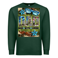 Sports Green dad man myth legend air freshener Premium Sweatshirt - HRA Design Shop