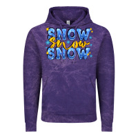 Cloud Purple snow snow snow with sparkle Vintage Hoodie - AdoDesignShop