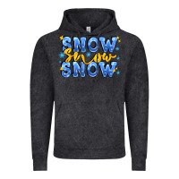 Vintage Black snow snow snow with sparkle Vintage Hoodie - AdoDesignShop