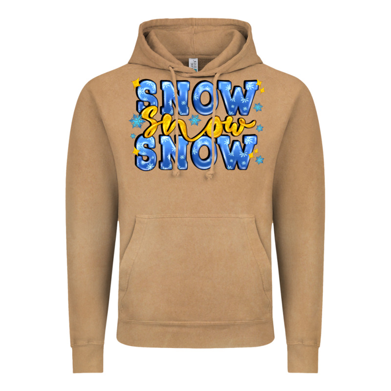 Snow Snow Snow With Sparkle Vintage Hoodie by AdoDesignShop | Teevron