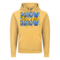 Vintage Mustard snow snow snow with sparkle Vintage Hoodie - AdoDesignShop