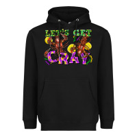 Black let's get cray Heavyweight Hoodie - FaDigitalArtStudio
