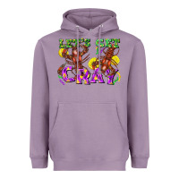 Lavender let's get cray Heavyweight Hoodie - FaDigitalArtStudio