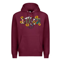 Burgundy western love nurse Premium Hoodie - BarkalooDesign