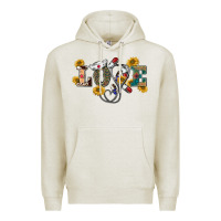Oatmeal Heather western love nurse Premium Hoodie - BarkalooDesign