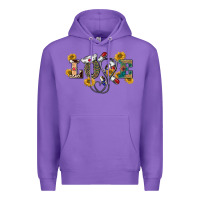 Purple western love nurse Premium Hoodie - BarkalooDesign