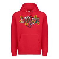 Red western love nurse Premium Hoodie - BarkalooDesign