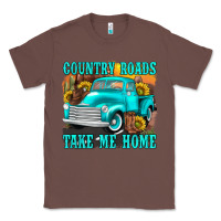 Chestnut country roads take me home western Classic Tee - texasbilliewilder