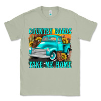 Matcha country roads take me home western Classic Tee - texasbilliewilder
