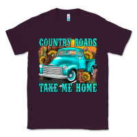 Plum country roads take me home western Classic Tee - texasbilliewilder