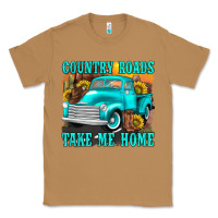 Toasted Coconut country roads take me home western Classic Tee - texasbilliewilder