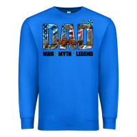 True Royal dad man myth legend Premium Sweatshirt - HRA Design Shop