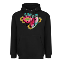 Black summer vibes Heavyweight Hoodie - SublimationCraftShop