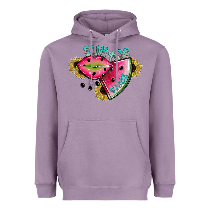 Summer Vibes Heavyweight Hoodie by SublimationCraftShop | Teevron