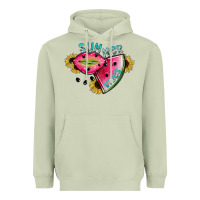 Matcha summer vibes Heavyweight Hoodie - SublimationCraftShop