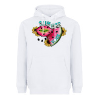 White summer vibes Heavyweight Hoodie - SublimationCraftShop