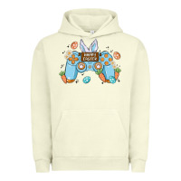 Pigment Pistachio boy happy easter Urban Hoodie - MaliasSmallBusiness