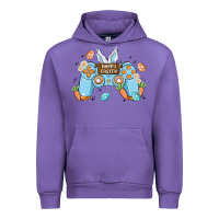 Tulip boy happy easter Urban Hoodie - MaliasSmallBusiness