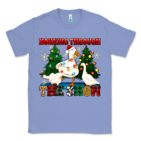 Colony Blue honking through the snow Classic Tee - Zillion Design Studio