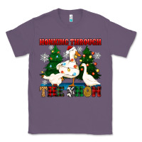 Lavender honking through the snow Classic Tee - Zillion Design Studio