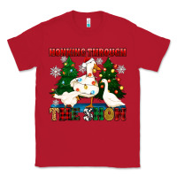 Red honking through the snow Classic Tee - Zillion Design Studio