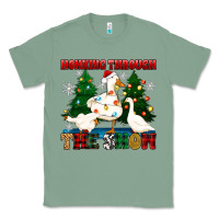 Sage honking through the snow Classic Tee - Zillion Design Studio