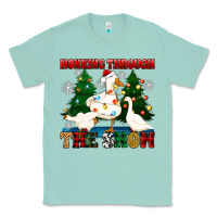 Seafoam honking through the snow Classic Tee - Zillion Design Studio