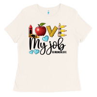 Bone love my job teacher life Ladies Tee - BarkalooDesign
